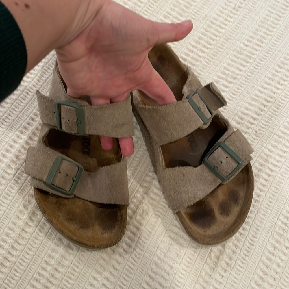 Birkenstock 1774 Suede Arizona Monocle